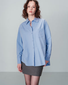 GRACE & MILA | Nesrine Shirt | Blue