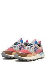 Load image into Gallery viewer, FLOWER MOUNTAIN | Yamano 3 Suede/Nylon Sneakers | Pink-Multi - LONDØNWORKS