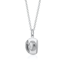 Load image into Gallery viewer, SCREAM PRETTY | Cowboy Hat Necklace | Silver