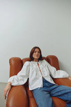 Load image into Gallery viewer, Noella | Marceline Blouse | White - LONDØNWORKS