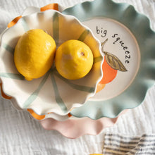 Load image into Gallery viewer, CAROLINE GARDNER | Big Squeeze Oranges Plate