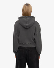 Load image into Gallery viewer, COLORFUL STANDARD | Organic Crop Zip Hood | Faded Black