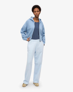 COLORFUL STANDARD | Organic Crop Zip Hood | Seaside Blue - LONDØNWORKS