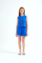Load image into Gallery viewer, COMPANIA FANTASTICA | Star Top | Azure Blue