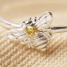 Load image into Gallery viewer, LISA ANGEL | Bee Ring With Citrus Stone | Sterling Silver - LONDØNWORKS