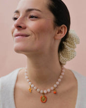 Load image into Gallery viewer, PALAS | Sunset Choker &amp; Charms Set | Light Rose