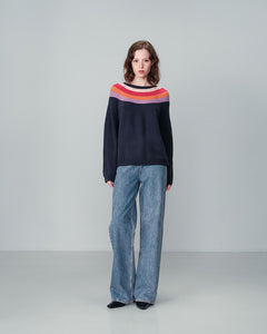 GRACE & MILA | Nady Jumper | Marine-Blue