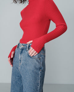 GRACE & MILA | Nara Sweater | Red