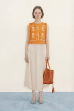 Load image into Gallery viewer, THE TINY BIG SISTER | Embroidered Top | Summer Red