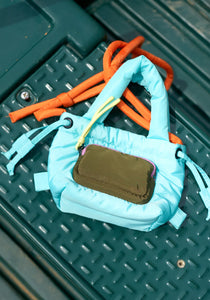 DR BLOOM | Flip Bag | Aqua