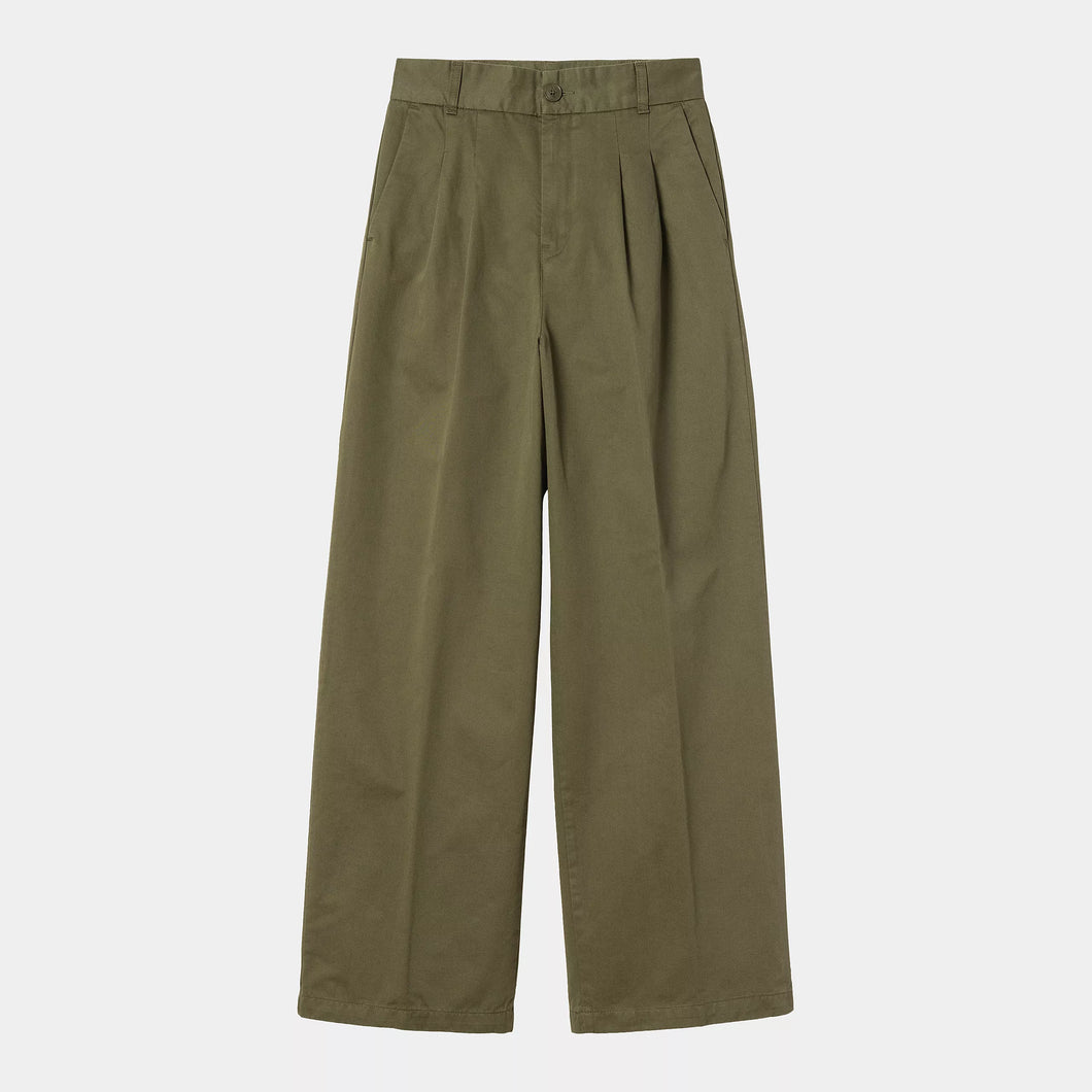 CARHARTT WIP | W Leola Pant  | Turtle - LONDØNWORKS