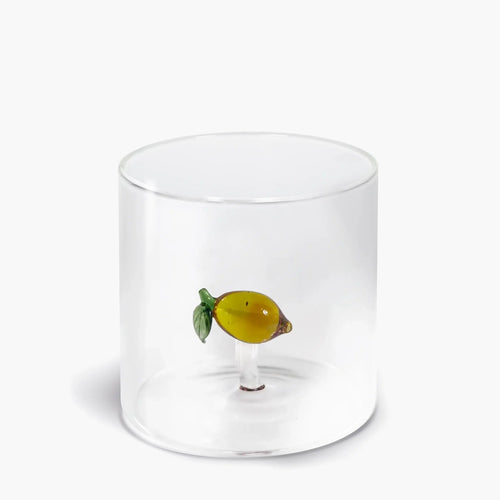 WD LIFESTYLE | Drinking Glass Cup | Lemon