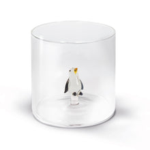Load image into Gallery viewer, WD LIFESTYLE | Drinking Glass Cup | Penguin - LONDØNWORKS