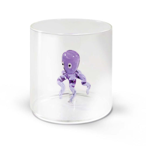 WD LIFESTYLE | Drinking Glass Cup | Octopus - LONDØNWORKS