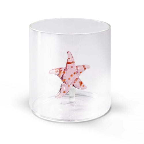 WD LIFESTYLE | Drinking Glass Cup | Starfish - LONDØNWORKS