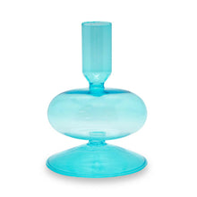 Load image into Gallery viewer, WD LIFESTYLE | Glass Candle Holder | Light Blue - LONDØNWORKS