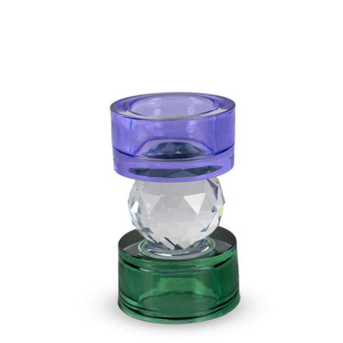 WD LIFESTYLE | Diamond Effect Candle Holder | Small - LONDØNWORKS