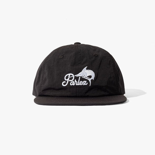 PARLEZ | Catch 6 Panel Cap | Black - LONDØNWORKS