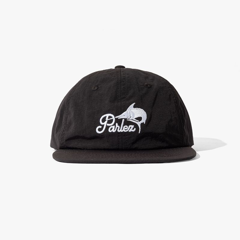 PARLEZ | Catch 6 Panel Cap | Black - LONDØNWORKS