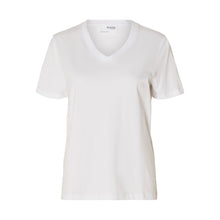 Load image into Gallery viewer, SELECTED FEMME | Classic Organic Cotton T-Shirt | Bright White - LONDØNWORKS