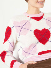 Load image into Gallery viewer, MC2 SAINT BARTH | New Queen Soft Heart Argyle | Pink - LONDØNWORKS