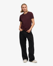 Load image into Gallery viewer, COLORFUL STANDARD | Women Organic T-shirt | Oxblood Red - LONDØNWORKS
