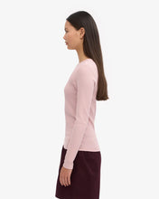 Load image into Gallery viewer, COLORFUL STANDARD | Women Organic Rib Long Sleeve T Shirt | Faded Pink - LONDØNWORKS