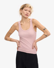 Load image into Gallery viewer, COLORFUL STANDARD | Women Organic Rib Tank Top | Faded Pink - LONDØNWORKS