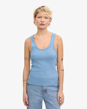 Load image into Gallery viewer, COLORFUL STANDARD | Women Organic Rib Tank Top | Seaside Blue - LONDØNWORKS