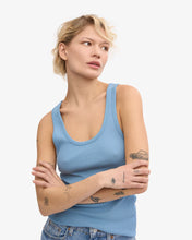 Load image into Gallery viewer, COLORFUL STANDARD | Women Organic Rib Tank Top | Seaside Blue - LONDØNWORKS