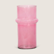 Load image into Gallery viewer, URBAN NATURE CULTURE | Vase Recycled Glass | Neon Pink - LONDØNWORKS