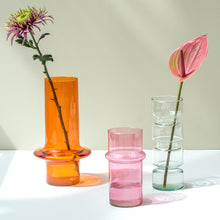 Load image into Gallery viewer, URBAN NATURE CULTURE | Vase Recycled Glass | Paprika - LONDØNWORKS
