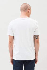 DR DENIM | Patrick T-Shirt | White Small Logo - LONDØNWORKS