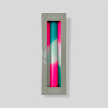 Load image into Gallery viewer, PINK STORIES | Tall Deep Dye Neon Candles | Peppermint Clouds - LONDØNWORKS