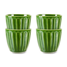 Load image into Gallery viewer, HK LIVING | The Emeralds Ceramic Mugs Set Of 4 | Green - LONDØNWORKS