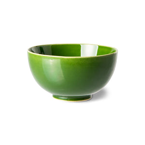 HK LIVING | The Emeralds Ceramic Dessert Bowls Set Of 4 | Green - LONDØNWORKS
