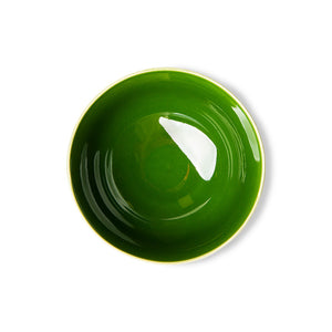 HK LIVING | The Emeralds Ceramic Dessert Bowls Set Of 4 | Green - LONDØNWORKS