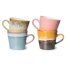Load image into Gallery viewer, HK LIVING | Ceramic Cappuccino Mugs Set of 4 | Meteor - LONDØNWORKS