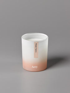 AERY | Happy Space Scented Candle | Rose Geranium & Amber - LONDØNWORKS