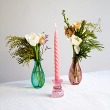 Load image into Gallery viewer, TALKING TABLES | Glass Candle Holder Small | Pink - LONDØNWORKS