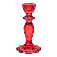 Load image into Gallery viewer, TALKING TABLES | Glass Candle Holder | Red - LONDØNWORKS
