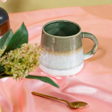 Load image into Gallery viewer, S &amp; B | Mojave Glazed Mug | Green - LONDØNWORKS