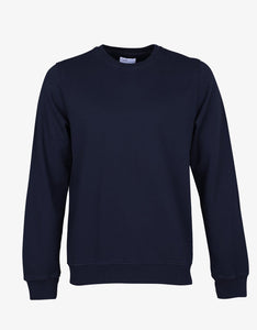 COLORFUL STANDARD | Classic Organic Sweatshirt | Navy Blue - LONDØNWORKS