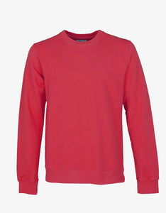 COLORFUL STANDARD | Classic Organic Sweatshirt | Scarlet Red - LONDØNWORKS