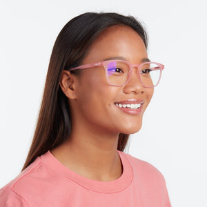 BARNER | Dalston Blue Light Glasses | Dusty Pink - LONDØNWORKS