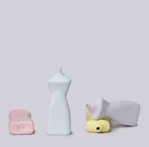 MIDDLE KINGDOM | Curvy Bottle Vase Ceramic | Dusty Pink - LONDØNWORKS