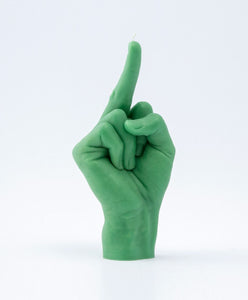 CANDLE HAND | Fcuk | Green - LONDØNWORKS