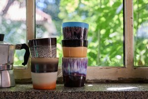 HK LIVING | Coffee Mugs Set Of 6 | Stellar - LONDØNWORKS