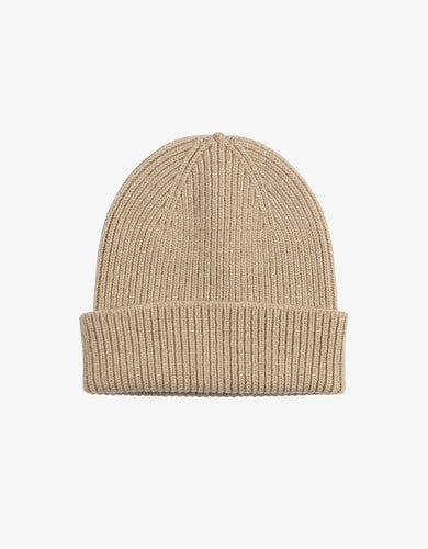 COLORFUL STANDARD | Merino Wool Beanie | Desert Khaki - LONDØNWORKS