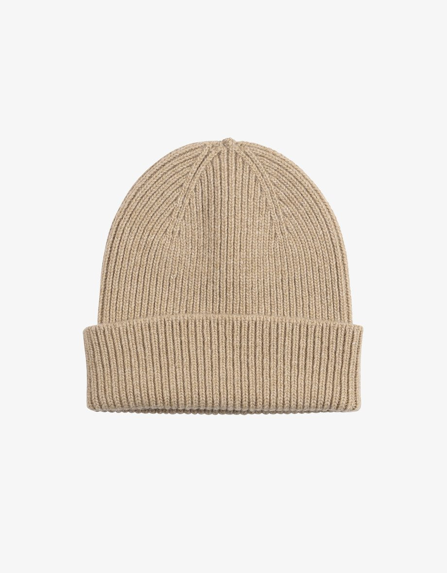 COLORFUL STANDARD | Merino Wool Beanie | Desert Khaki - LONDØNWORKS